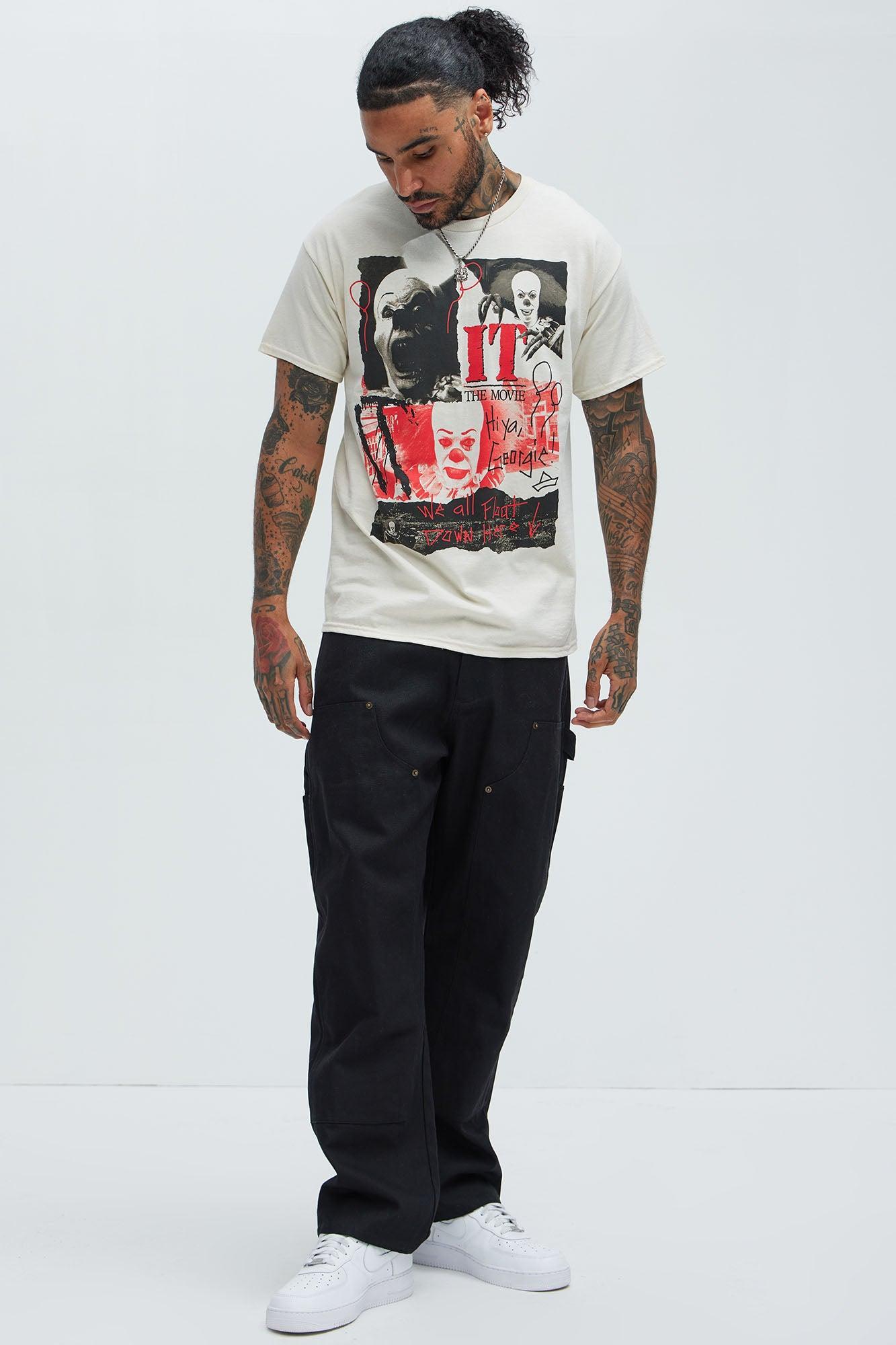 IT Pennywise Short Sleeve Tee - Natural/Combo Product Image
