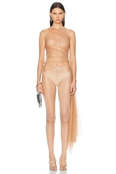Stretch Illusion Sheer Top Product Image