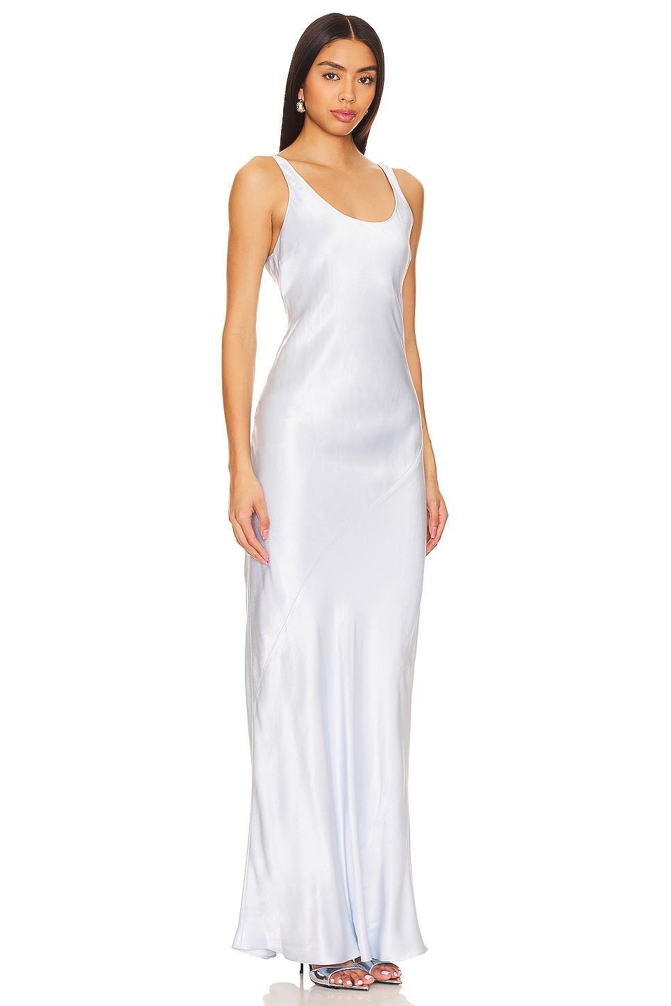 Adelyn Maxi Dress Line & Dot Product Image
