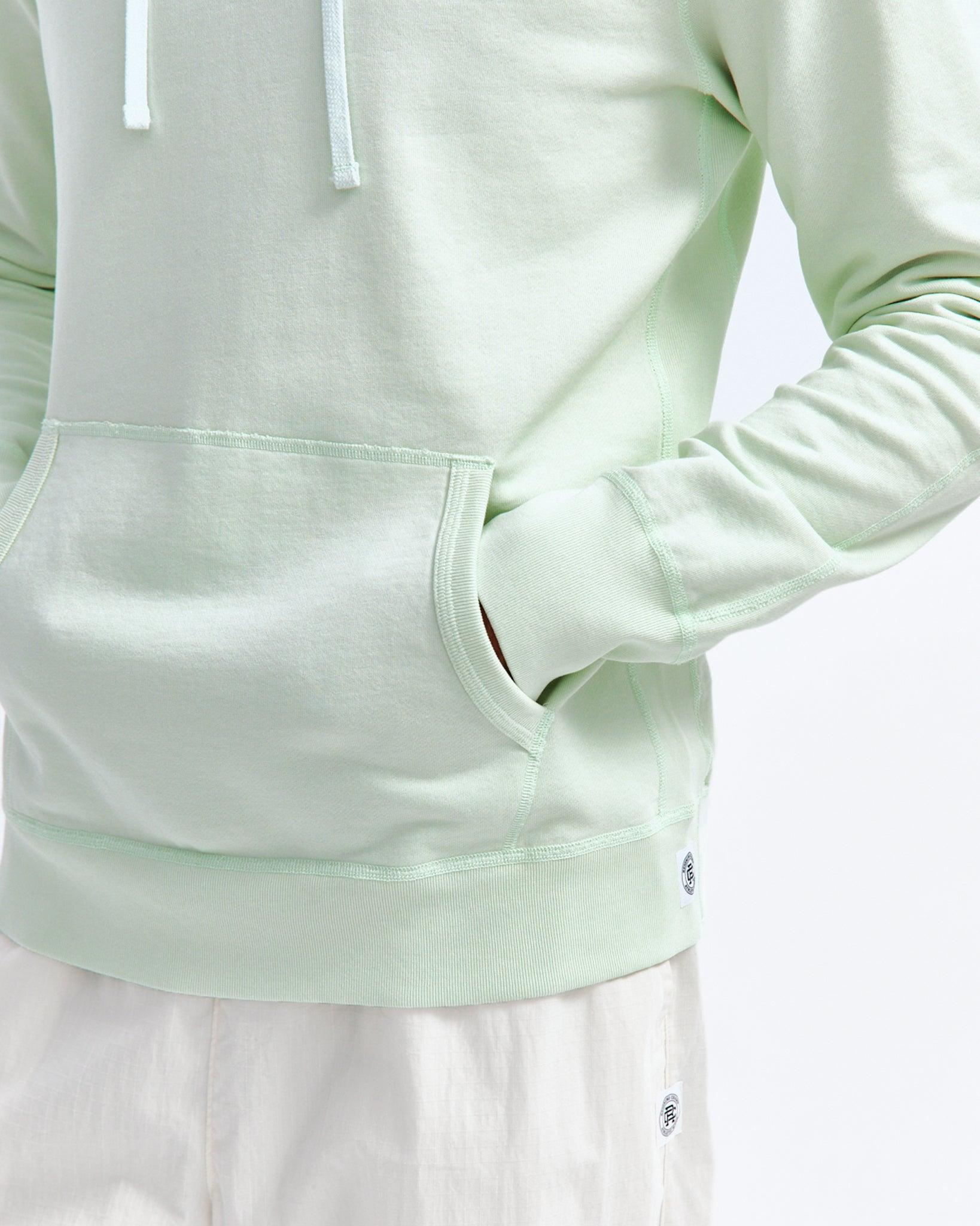 Lightweight Terry Slim Hoodie Male Product Image