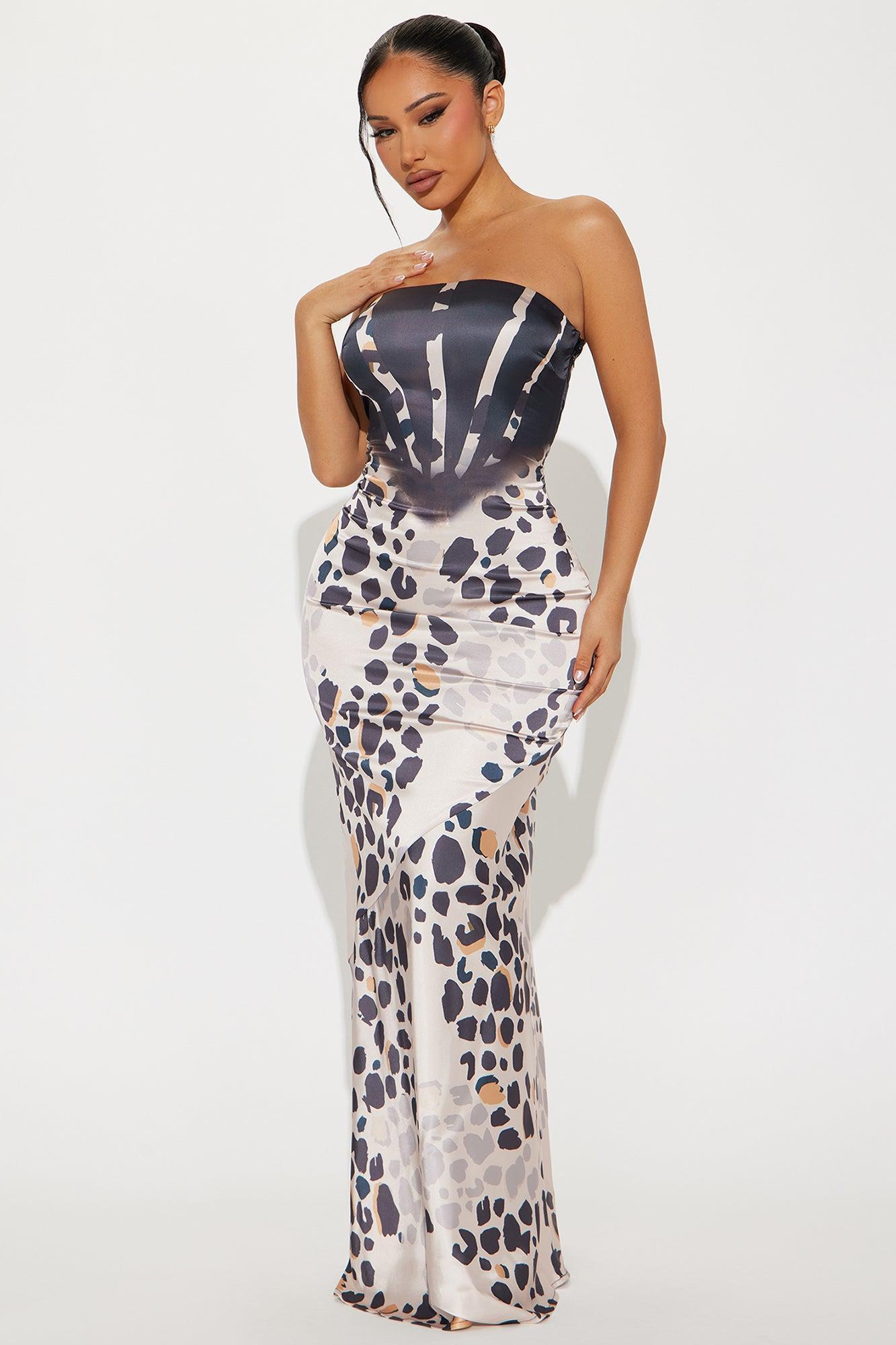 Kendall Tube Maxi Dress - Leopard Product Image
