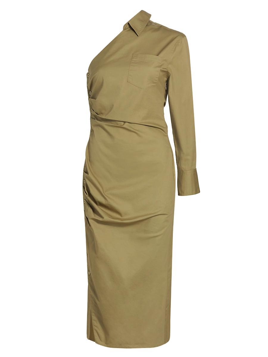 Womens Hardin One-Shoulder Midi-Dress Product Image