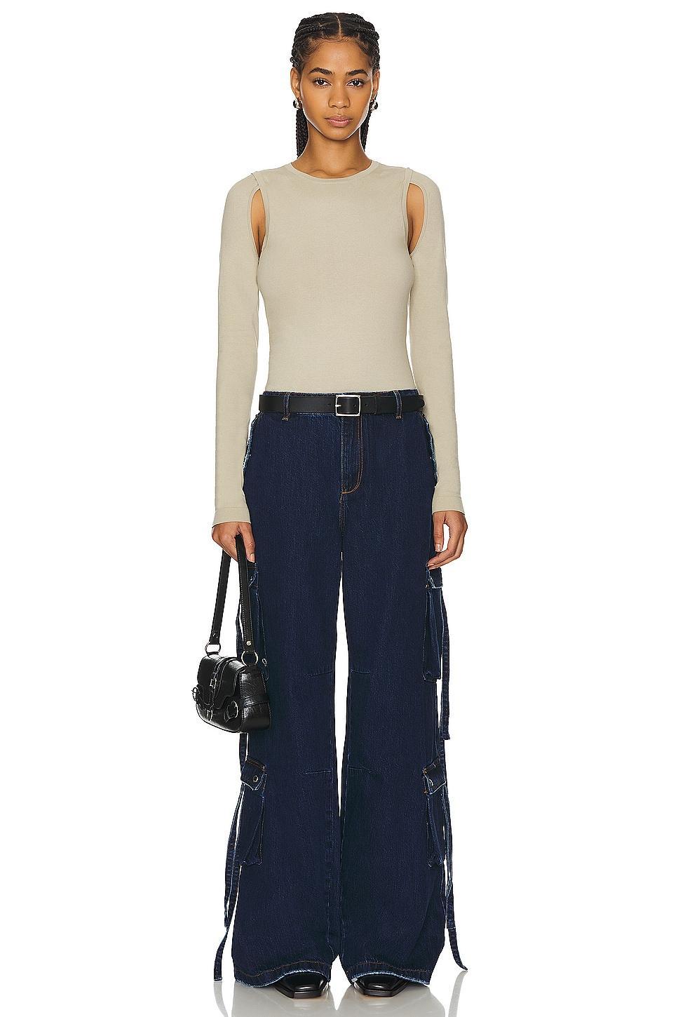 Cutout Crew Tee Helmut Lang Product Image