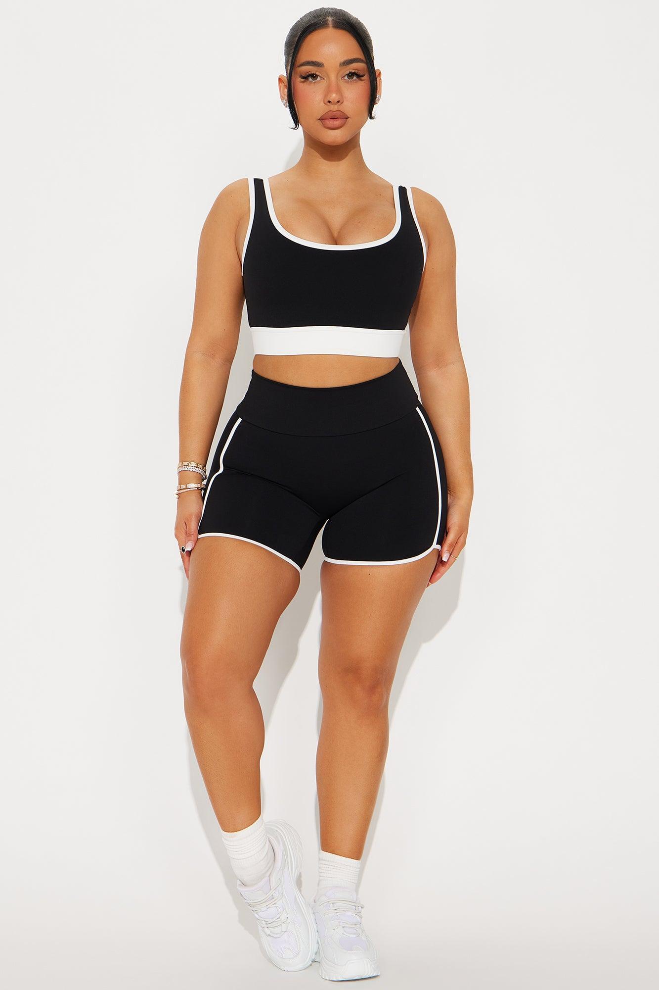 Calm And Collected Sports Bra - Black Product Image