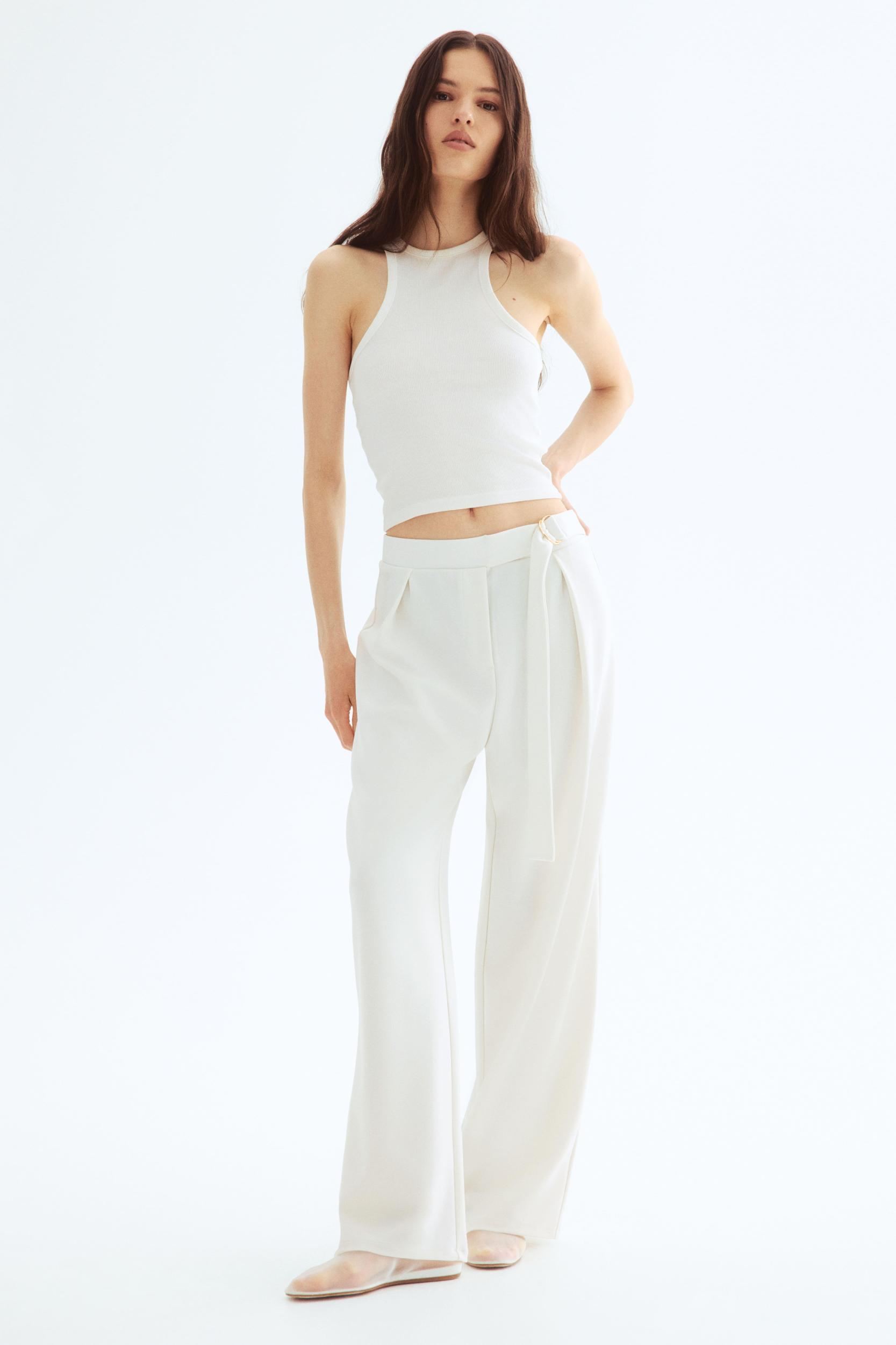 Belted Pants Product Image