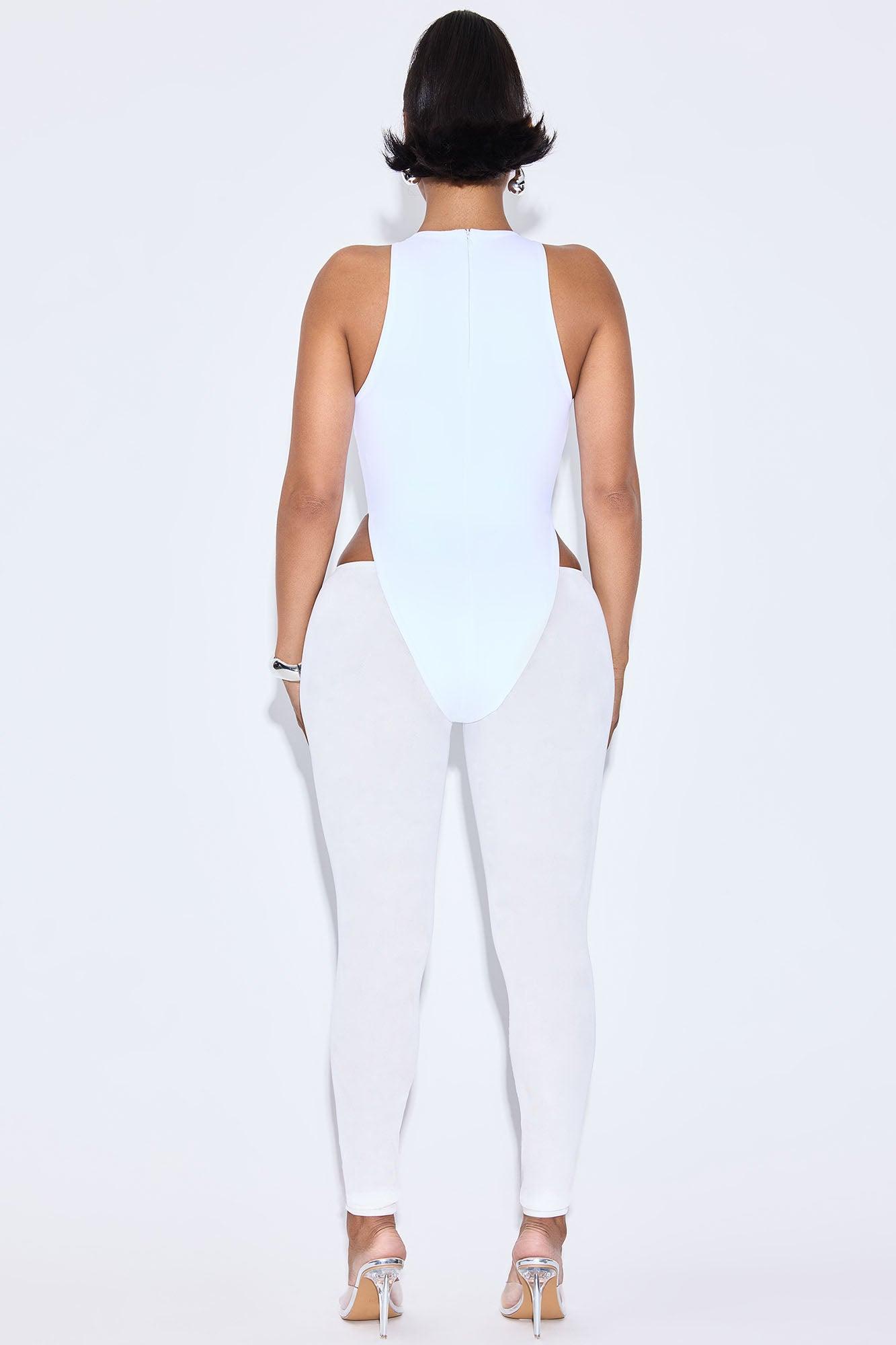 Amryn Double Lined Pant Set - Off White Product Image