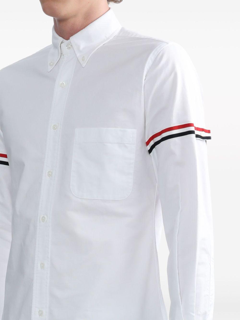 White Cotton Shirt Product Image