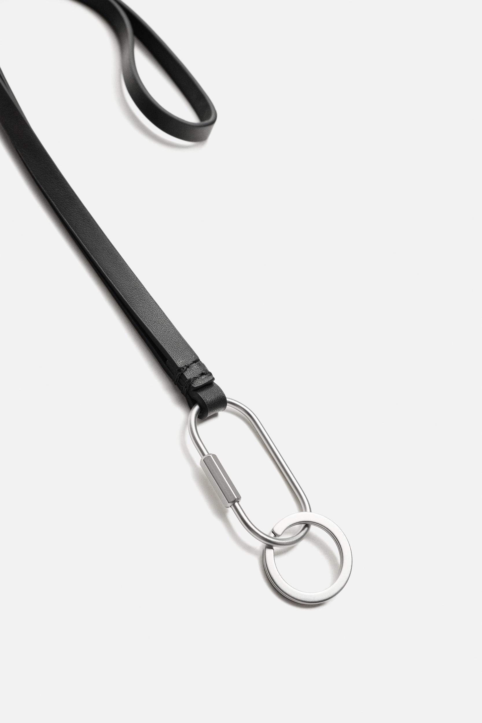 LEATHER PENDANT KEYCHAIN Product Image