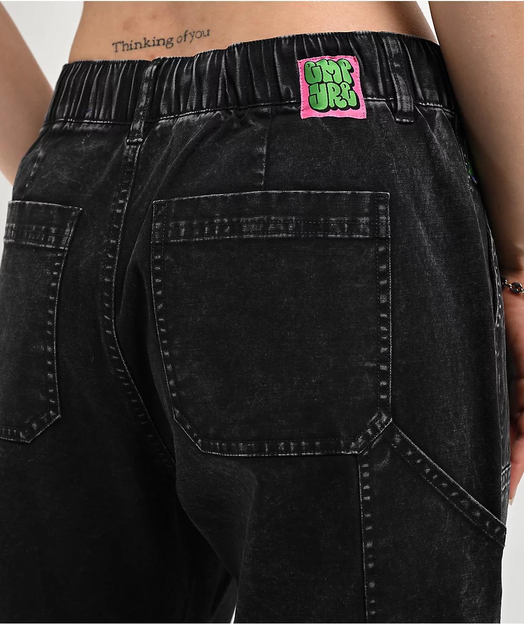 Empyre Brooke Mineral Wash Black Carpenter Jeans Product Image