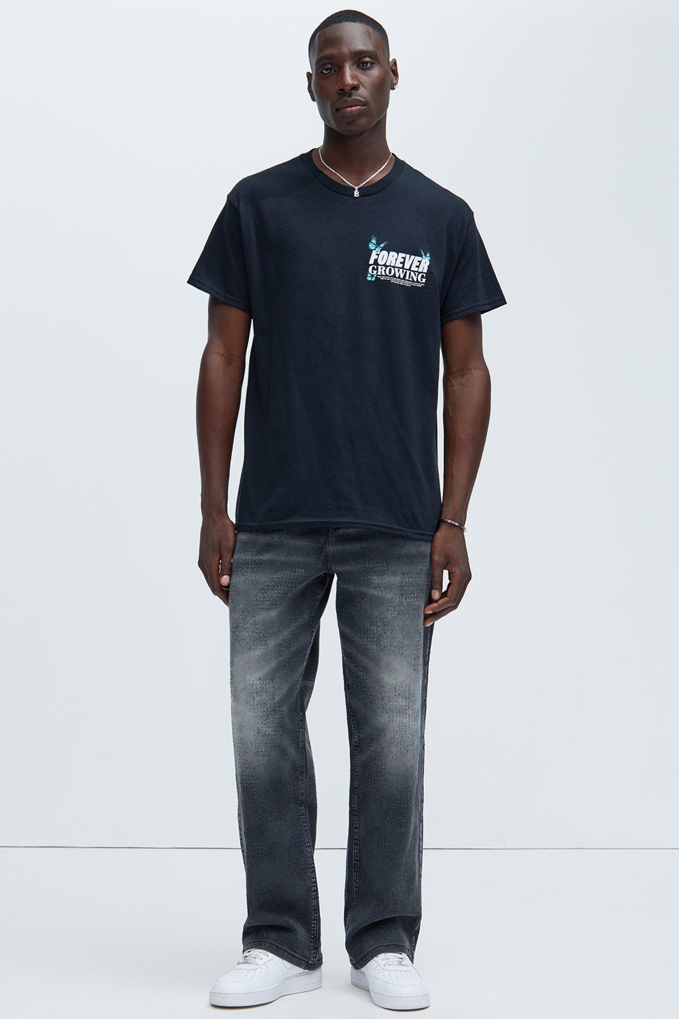 Forever Growing Short Sleeve Tee - Black Product Image