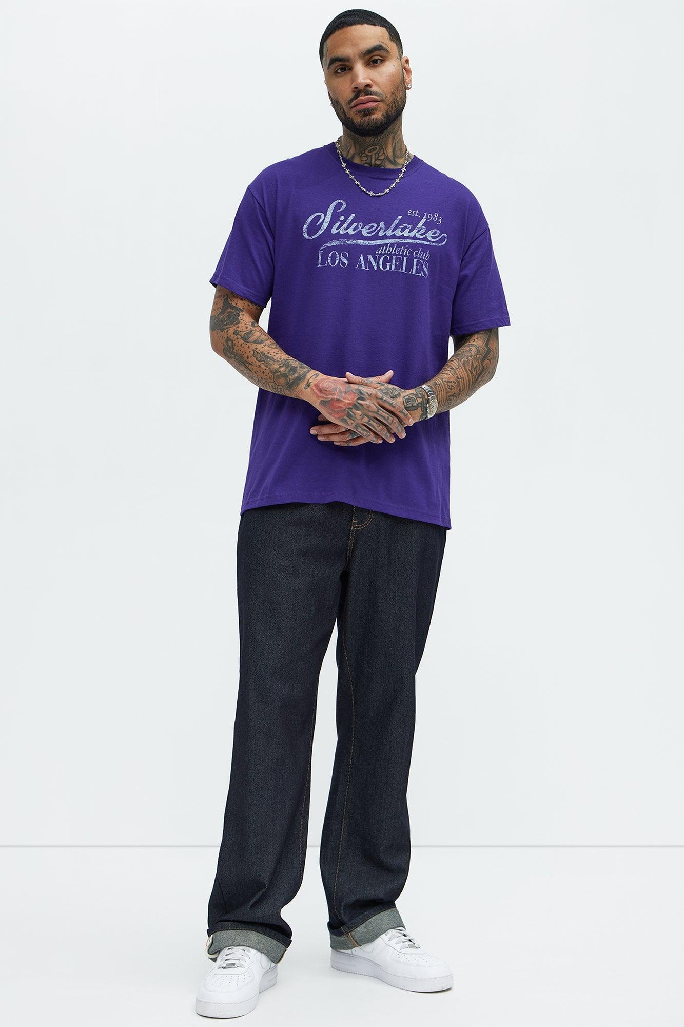 Silverlake Athletic Club Short Sleeve Tee - Purple Product Image