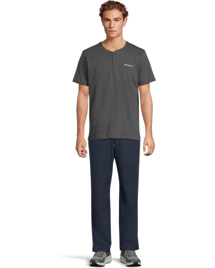 Burnout Button Notch Shirt Product Image