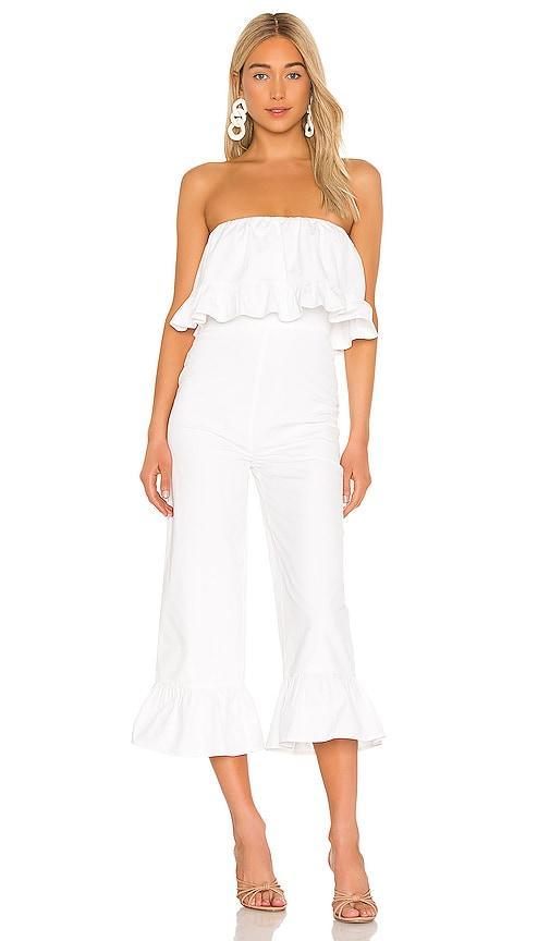 Lovers and Friends Nellie Jumpsuit in White Product Image