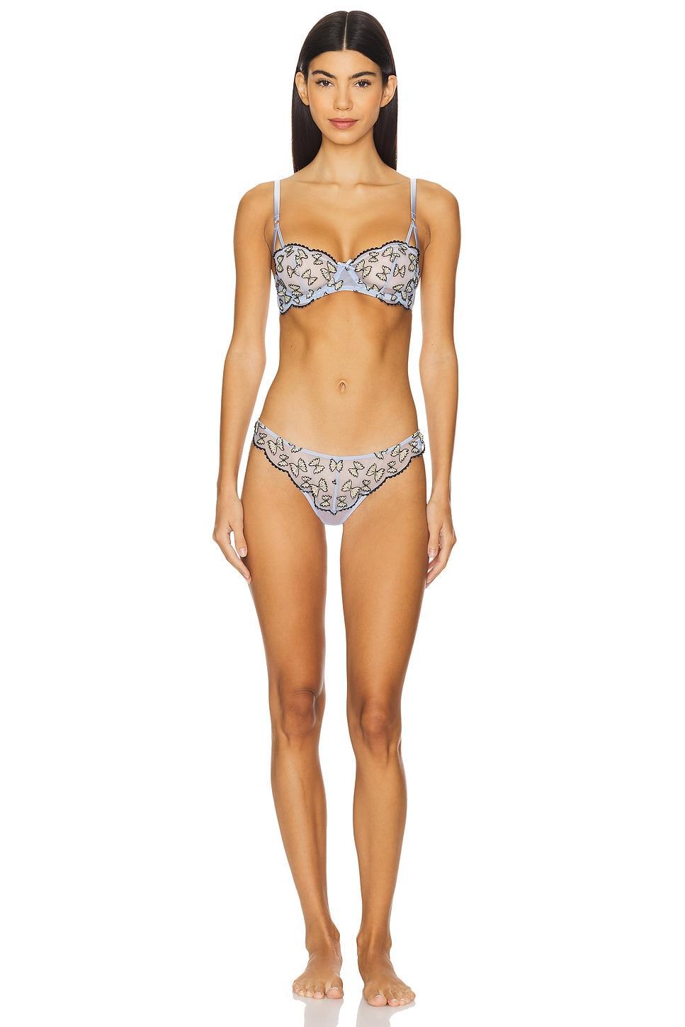 Farfalle Embroidery Thong fleur du mal Product Image