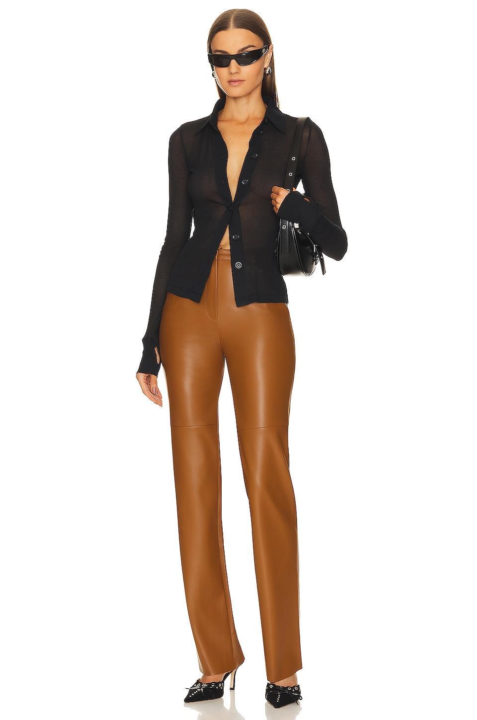 Killa Faux Leather Trousers CULTNAKED Product Image
