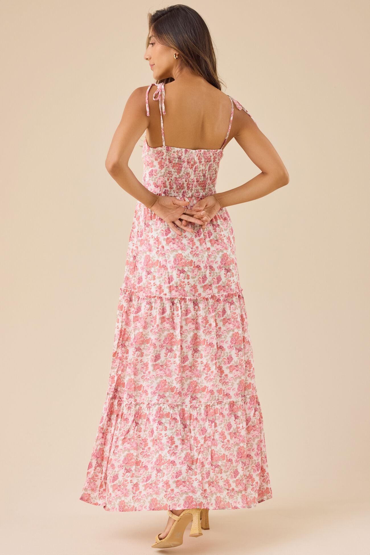 Fifi Sleeveless Floral Maxi Dress Product Image