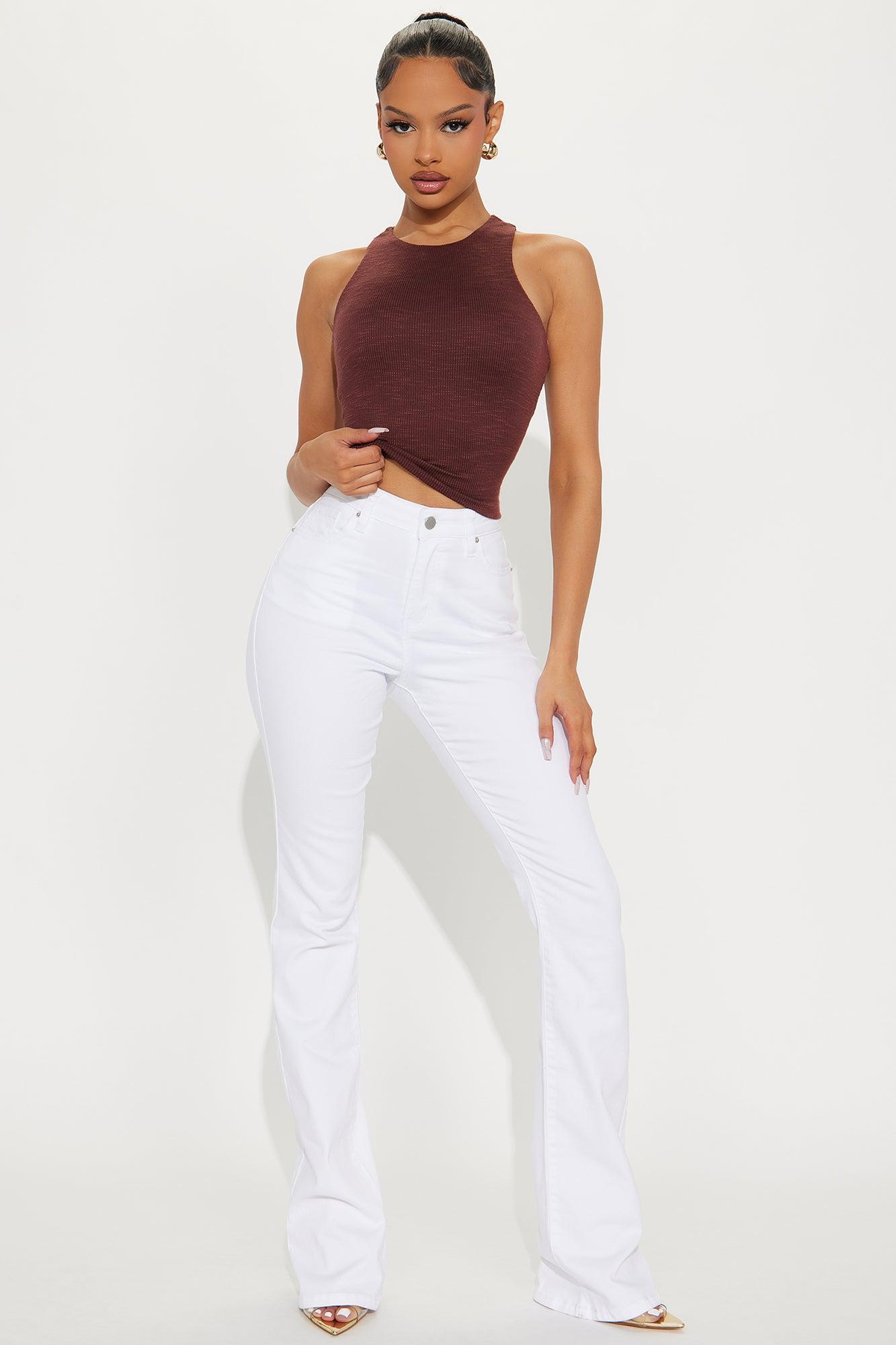 Saffron Double Lined Tank Top - Burgundy Product Image