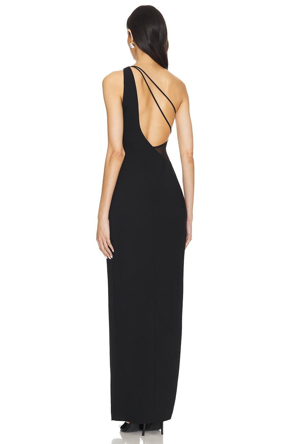 Curve Gown With Mesh Inset The Sei Product Image