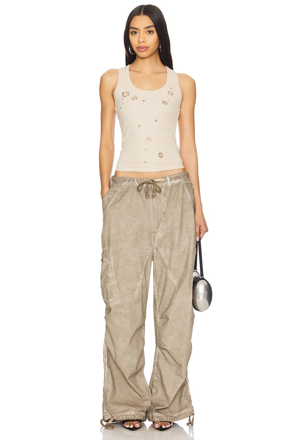 Eyelet Studded Tank Top Jaded London Product Image