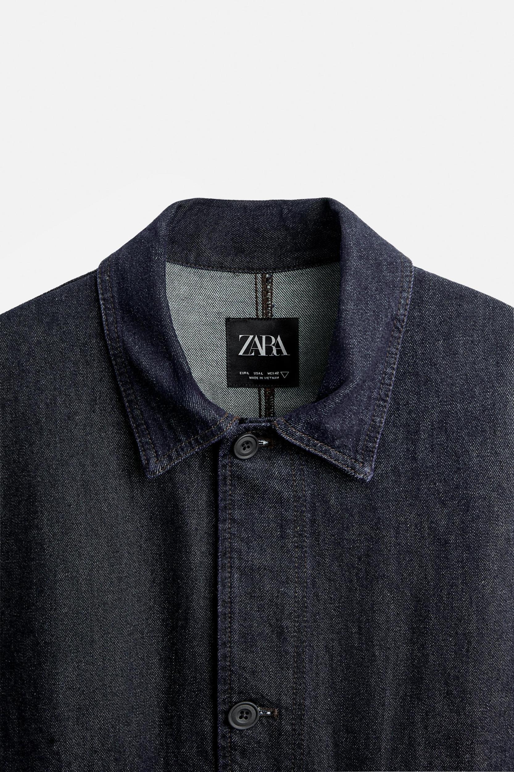 BOXY FIT DENIM JACKET Product Image