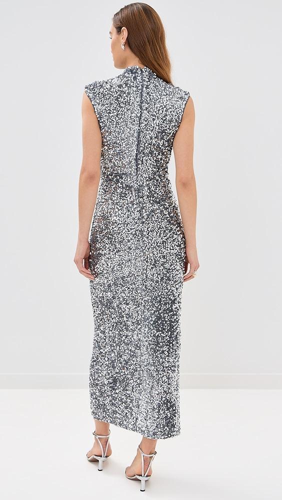 BARDOT Kelso Velvet Sequin Maxi Dress | Shopbop Product Image