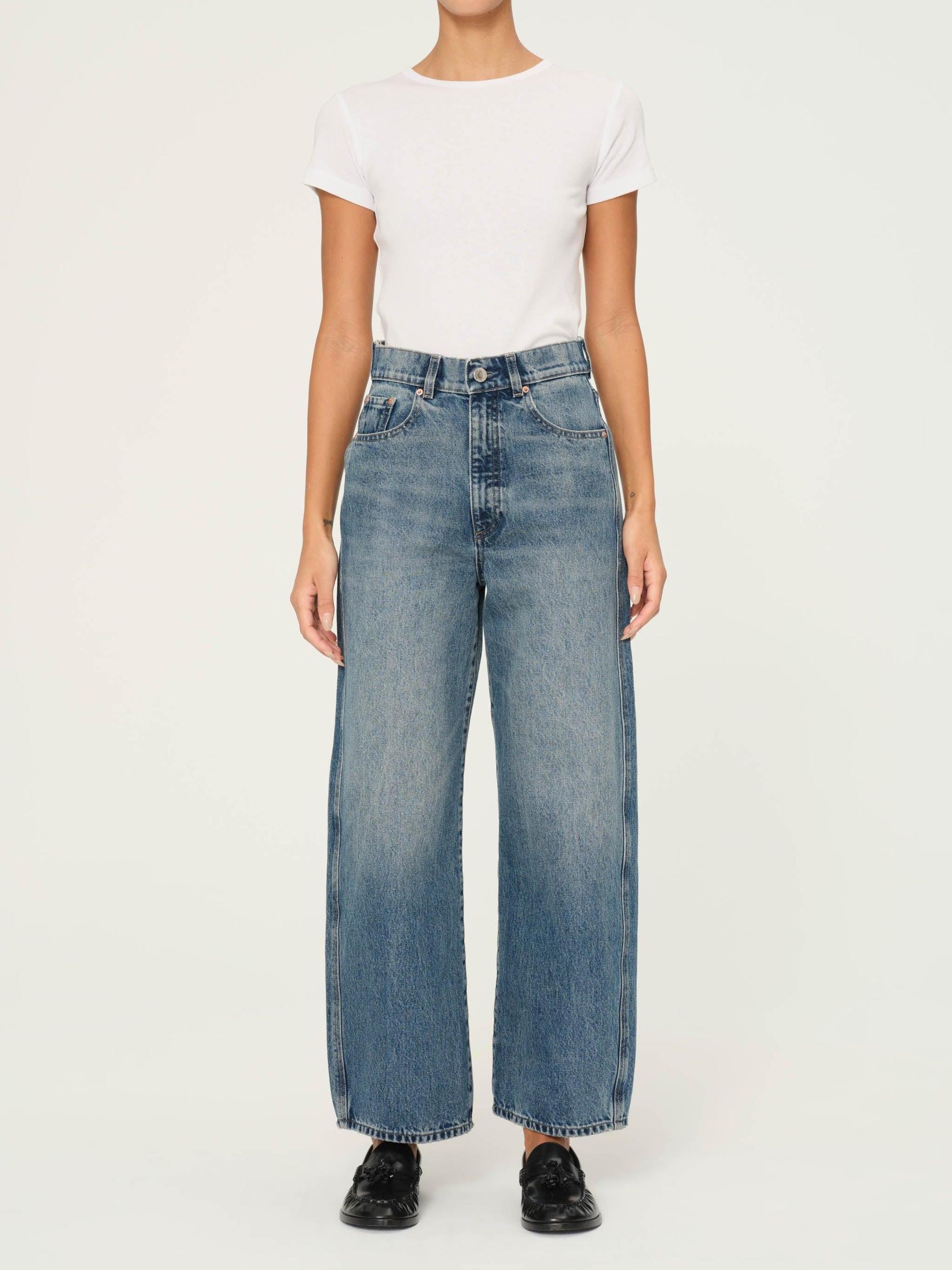 DL1961 Taylor Barrel Ultra High Rise 27" Jeans Product Image
