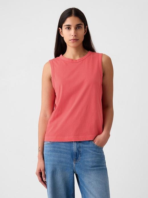 Organic Cotton Vintage Tank Top Product Image