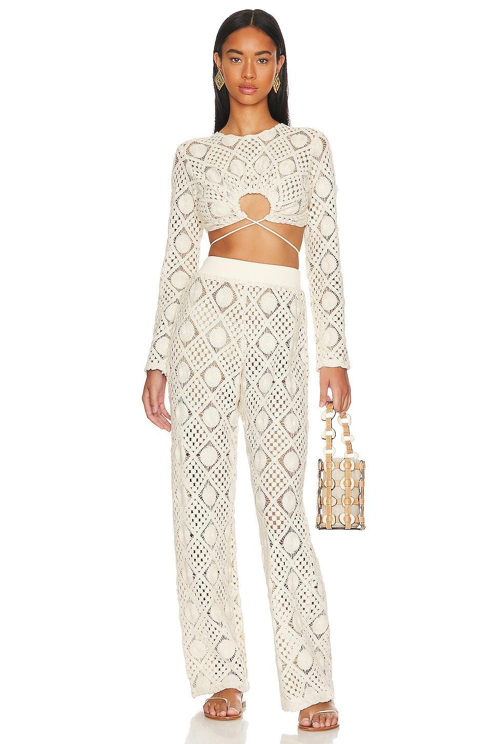 Hira Crochet Top Andrea Iyamah Product Image