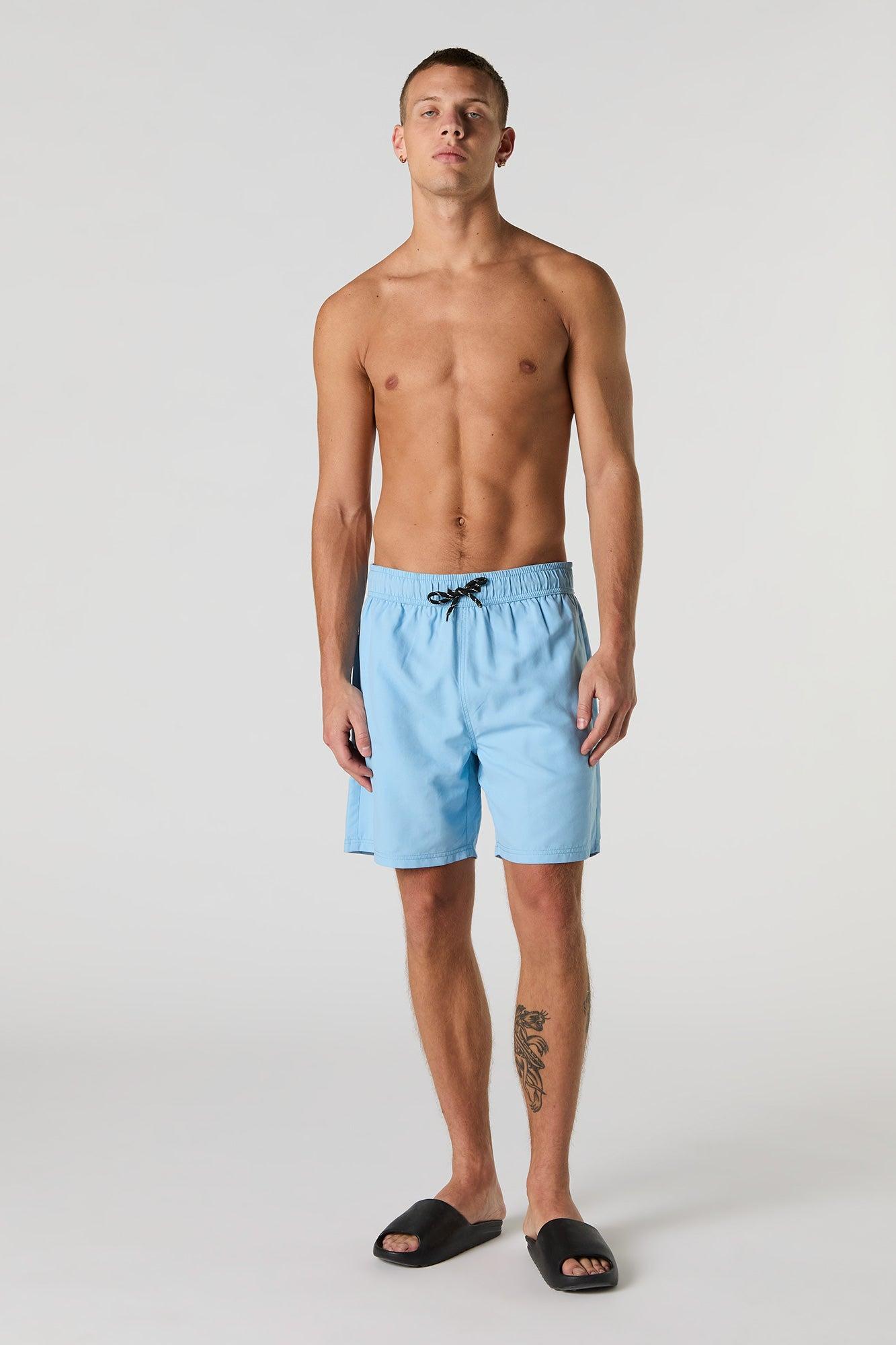 Solid Drawstring Board Short Male Product Image