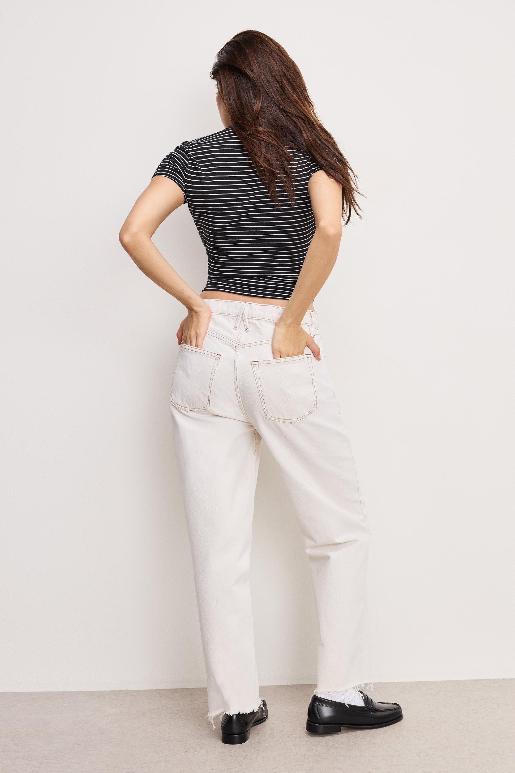 GOOD STANDARD STRAIGHT JEANS | PEARL001 Product Image