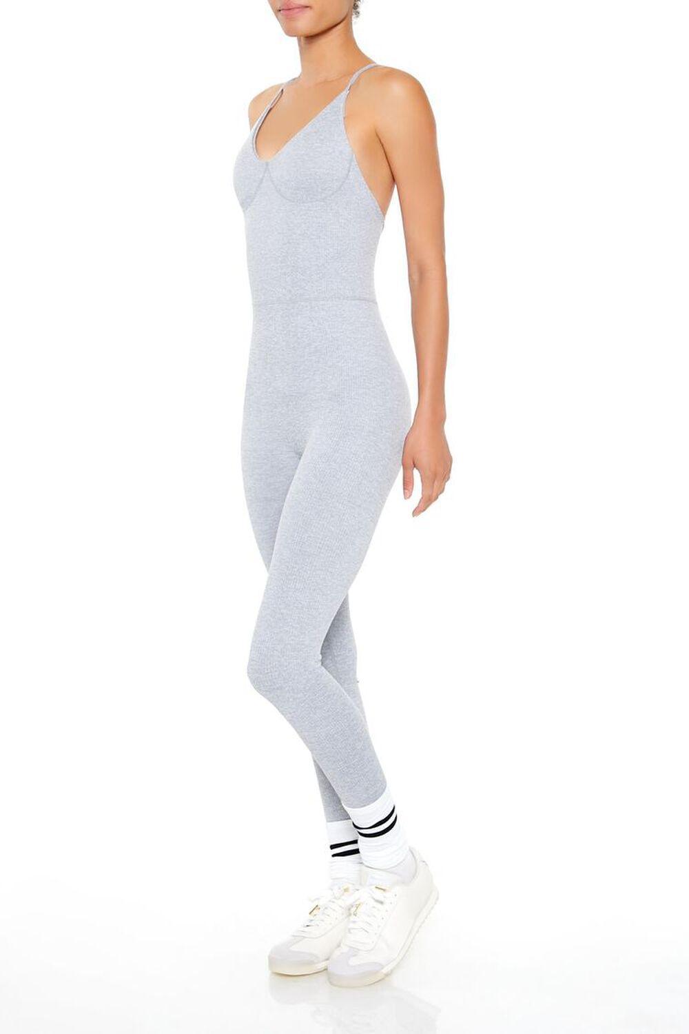 Active Uplift Scrunch Seamless Jumpsuit | Forever 21 Product Image