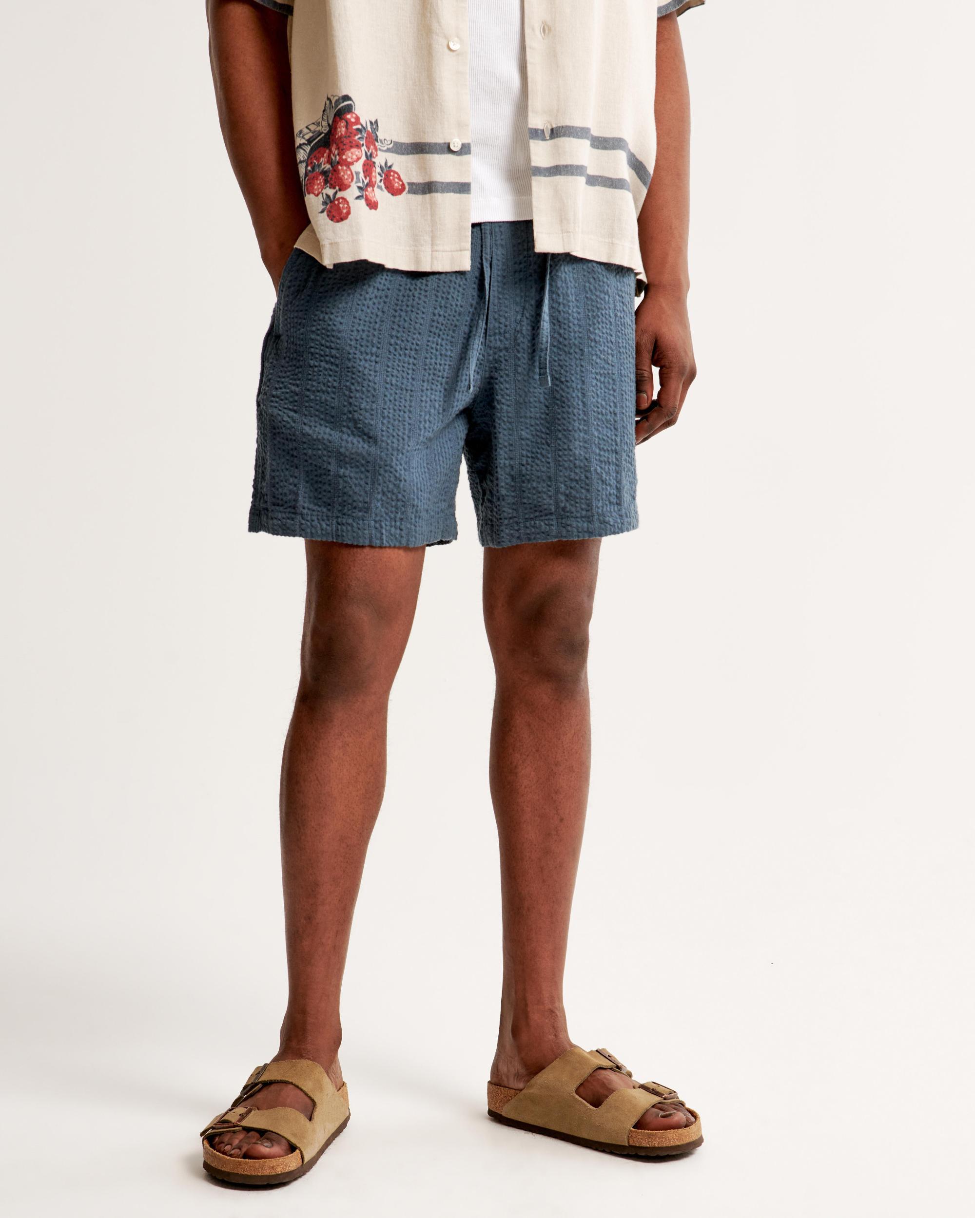 Seersucker Pull-On Short Product Image