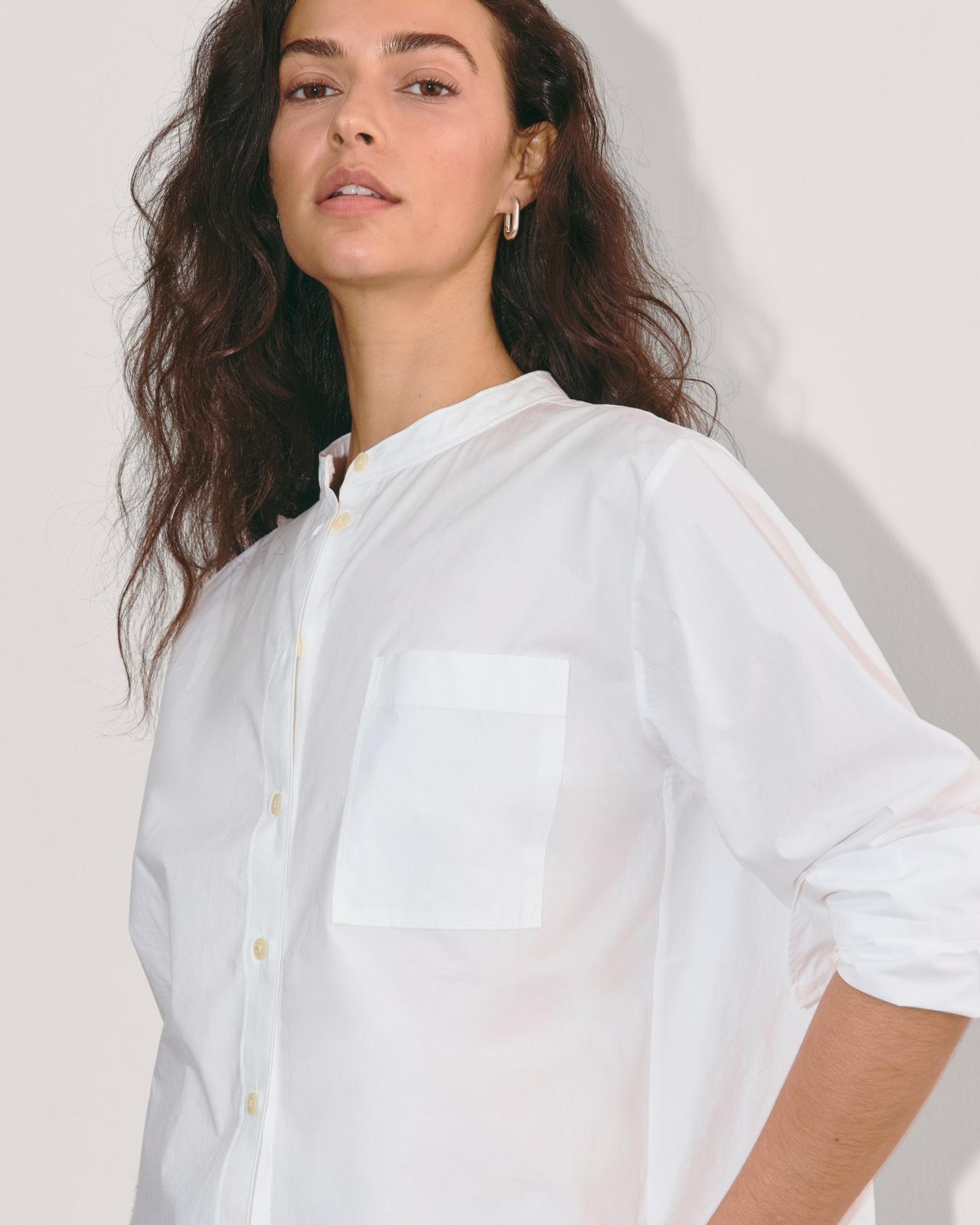 The Oversized Shirt in Ultrasoft Cotton Product Image