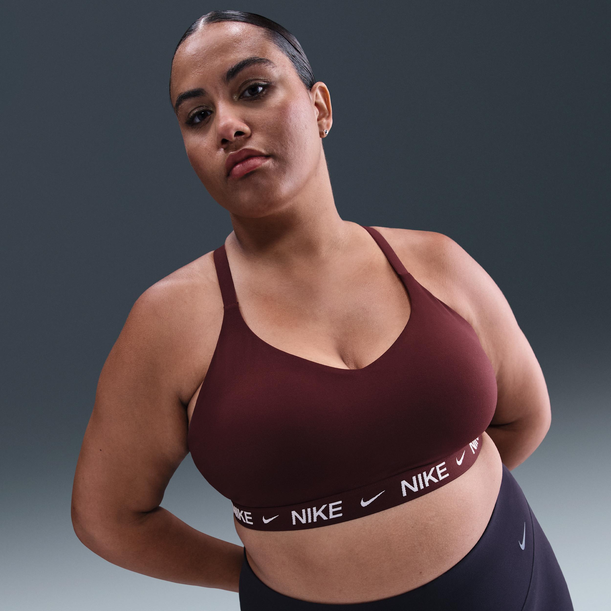 Nike Indy Light Support Women's Padded Adjustable Sports Bra (Plus Size) Product Image