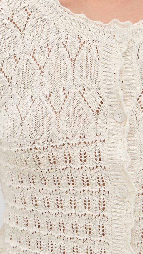 Z Supply Cardi Crochet Top | Shopbop Product Image