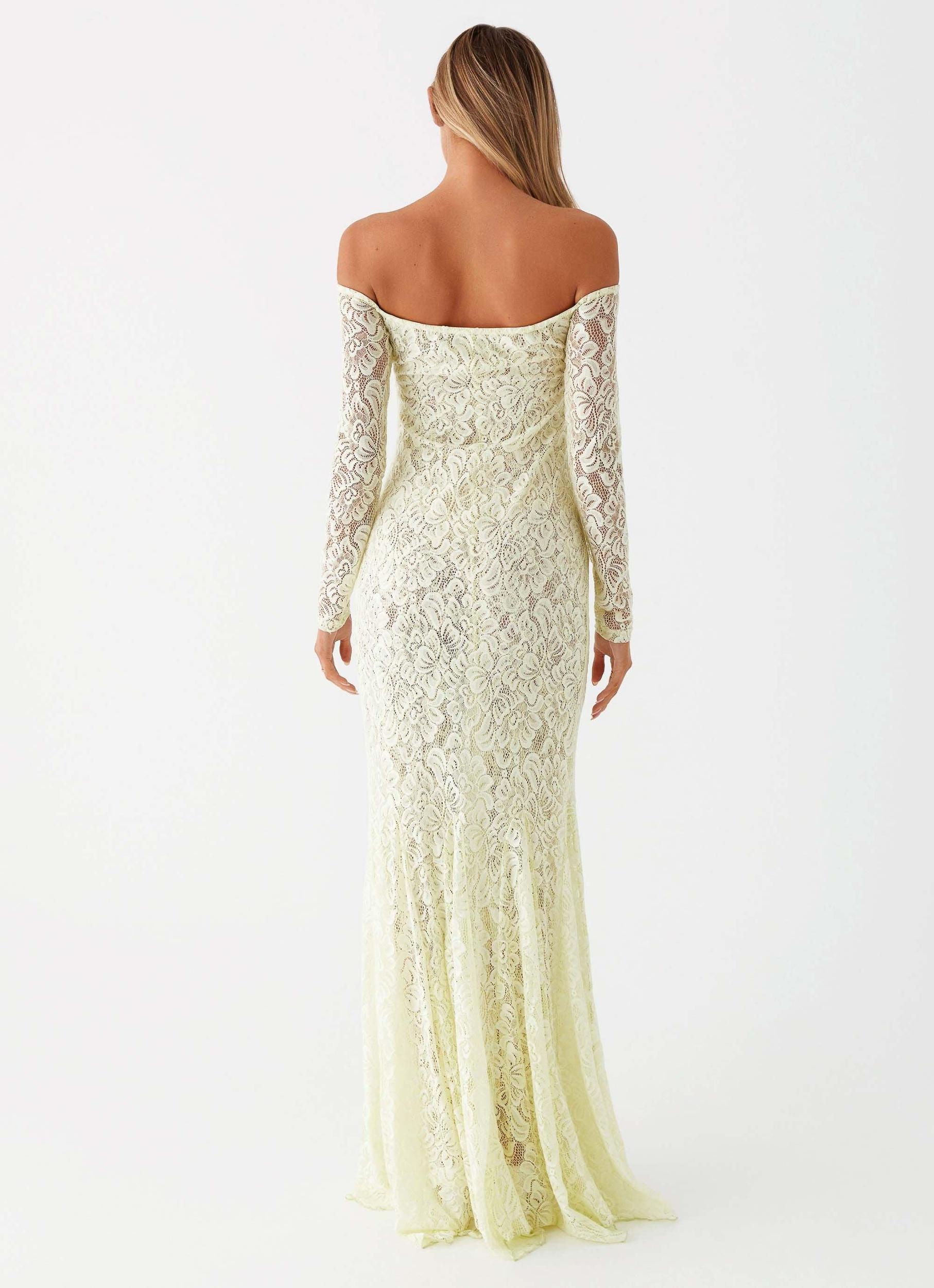 Ivy Lily Maxi Dress - Yellow Product Image