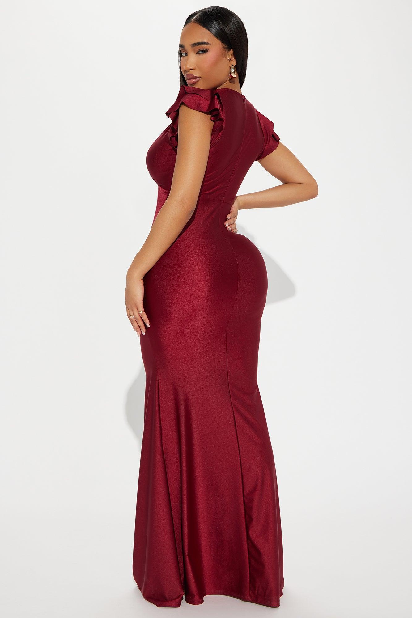 What You're Looking For Gown - Wine Product Image