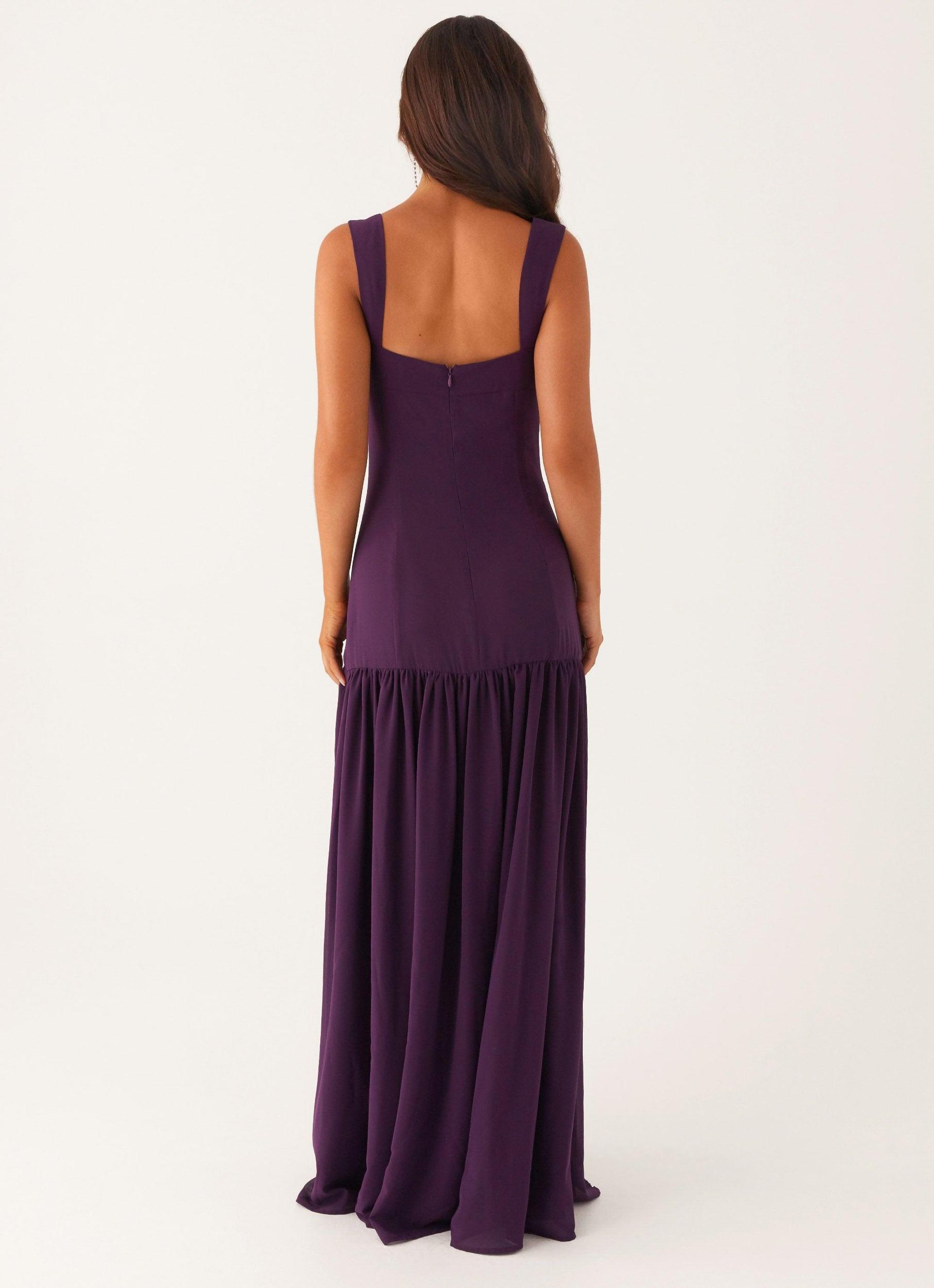 Alberta Maxi Dress - Mulberry Product Image