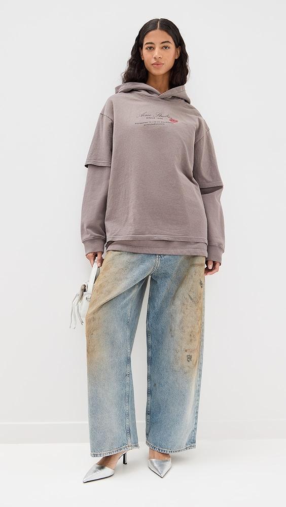 Acne Studios Floor Business Card Hoodie | Shopbop Product Image