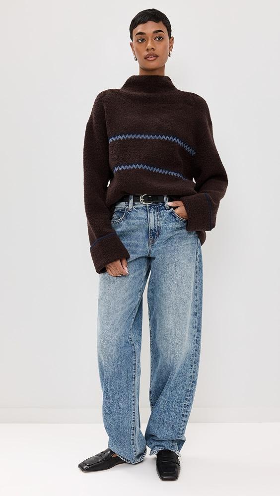 Proenza Schouler White Label Anne Fair Isle Sweater | Shopbop Product Image