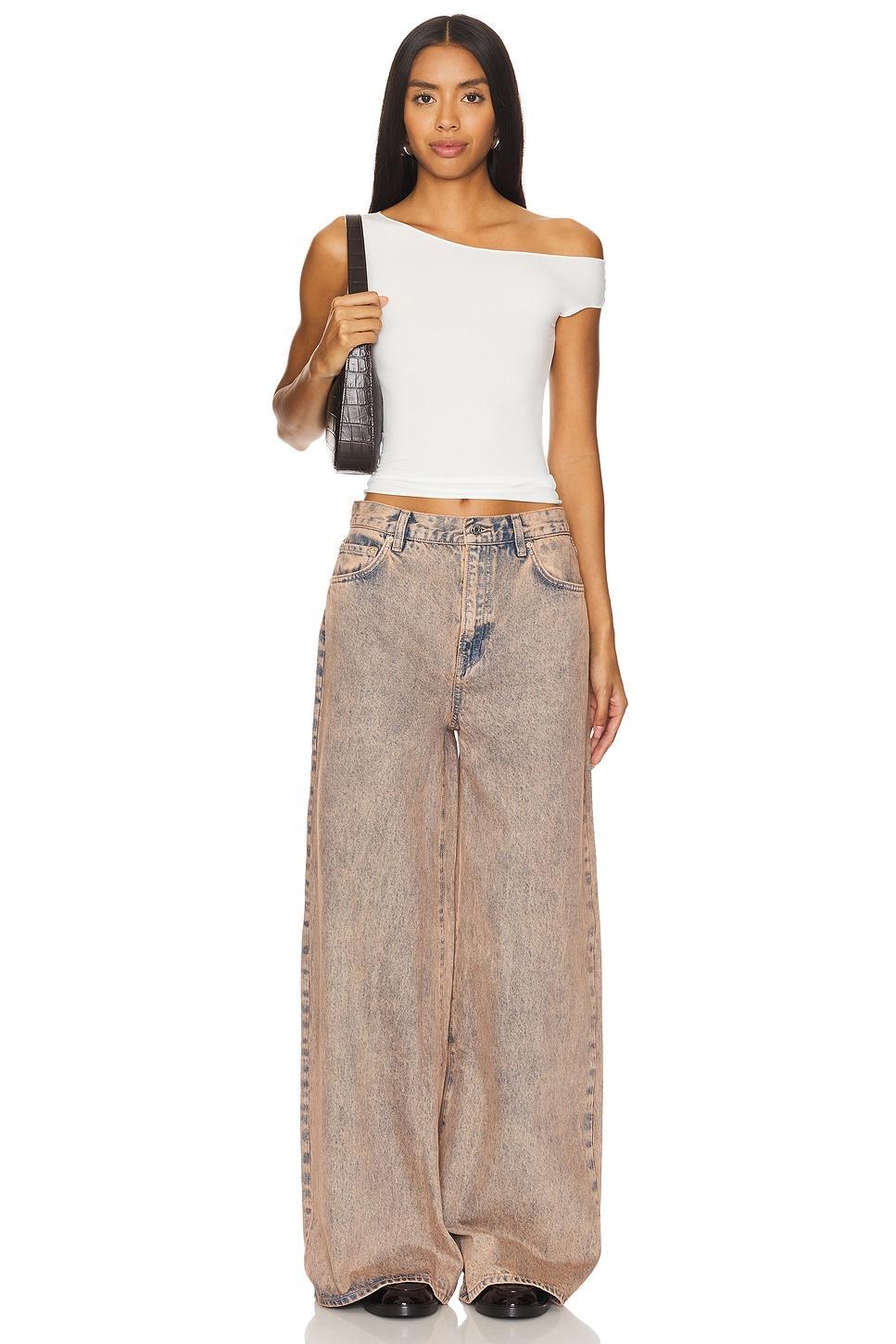 Luna Mid Rise Baggy Wide Leg GRLFRND Product Image