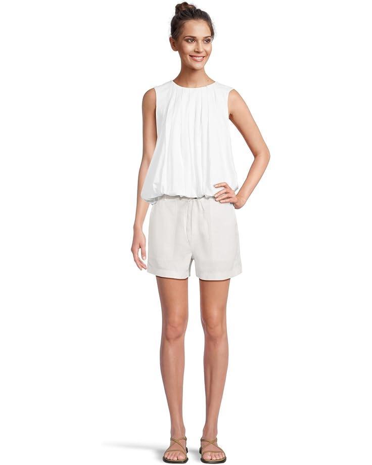 Women's Madewell Utility E Back Shorts - 100% Linen Product Image