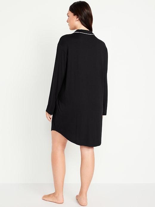 Knit Jersey Sleep Shirt Product Image