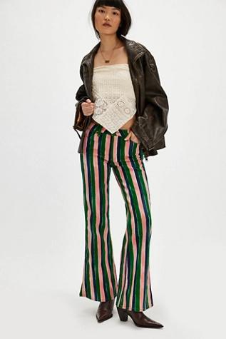 Wrangler Stripe Wanderer Mid-Rise Jeans Product Image
