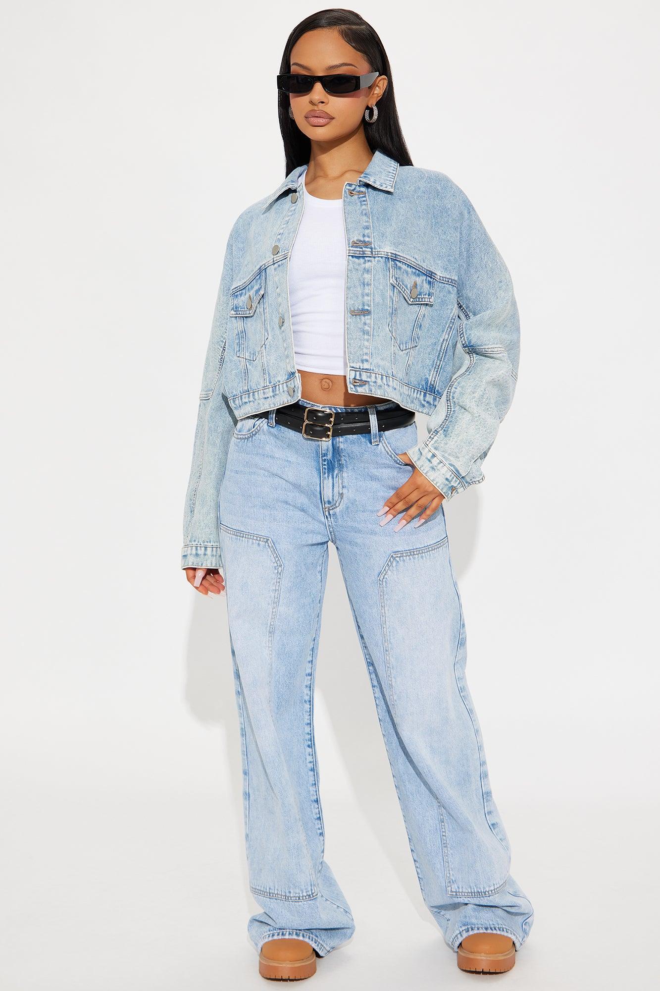 Bianca Denim Jacket - Light Wash Product Image