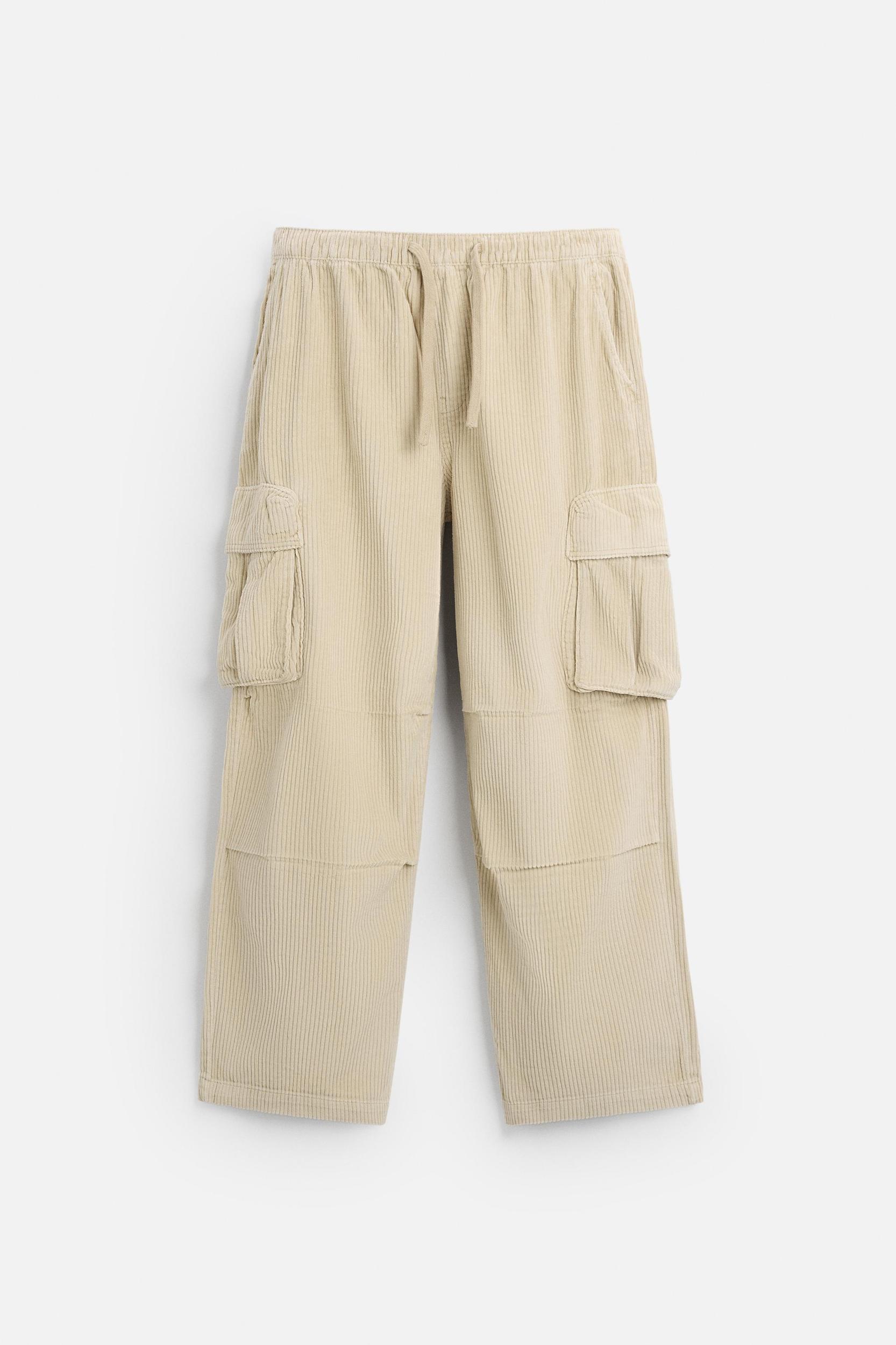 CORDUROY CARGO PANTS Product Image