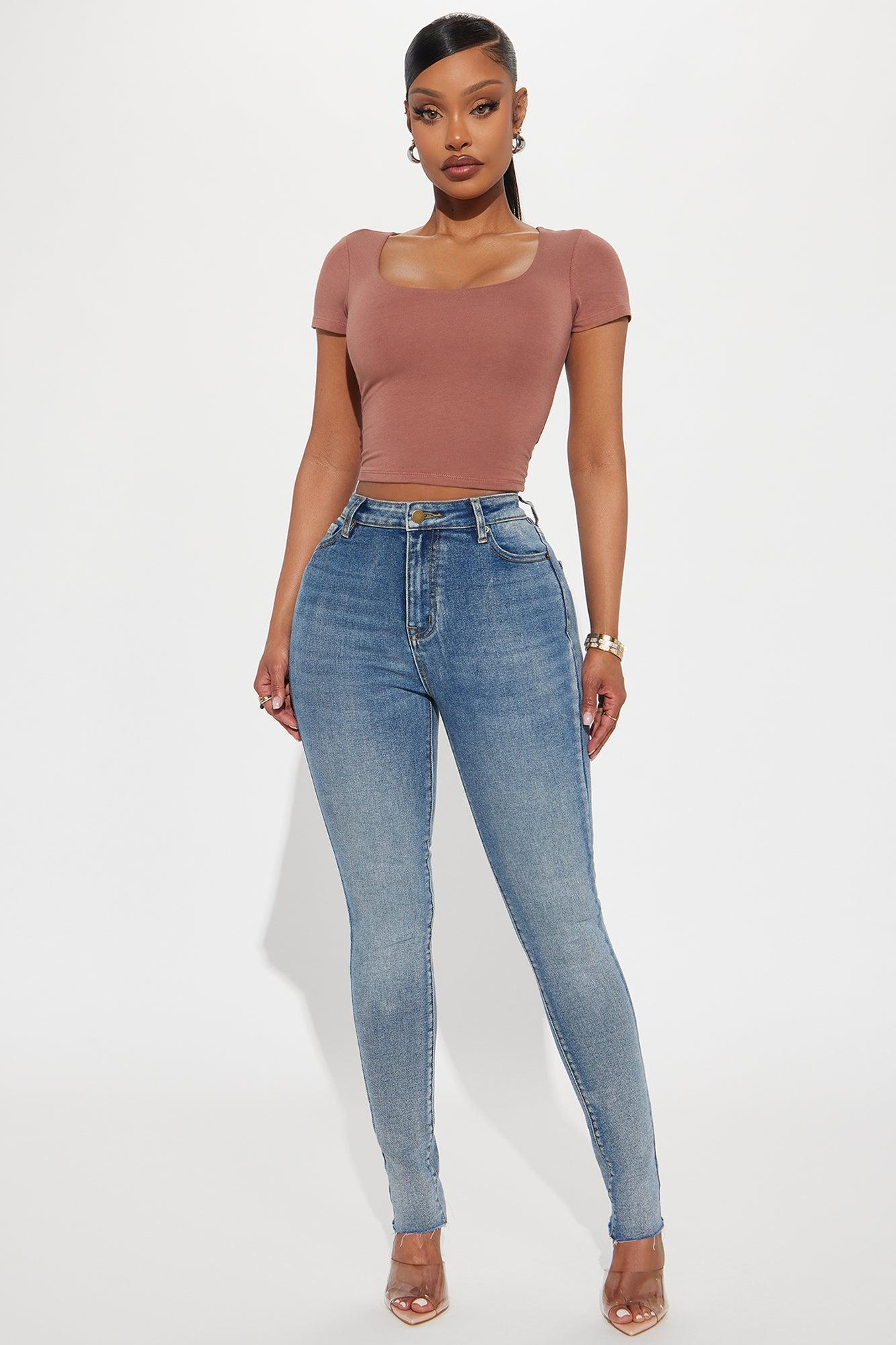 In My Prime High Waist Skinny Jeans - Vintage Wash Product Image