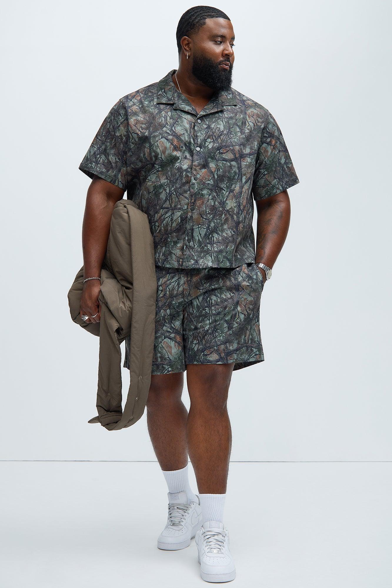 Cleveland Camouflage Warm Up Shorts - Camouflage Product Image