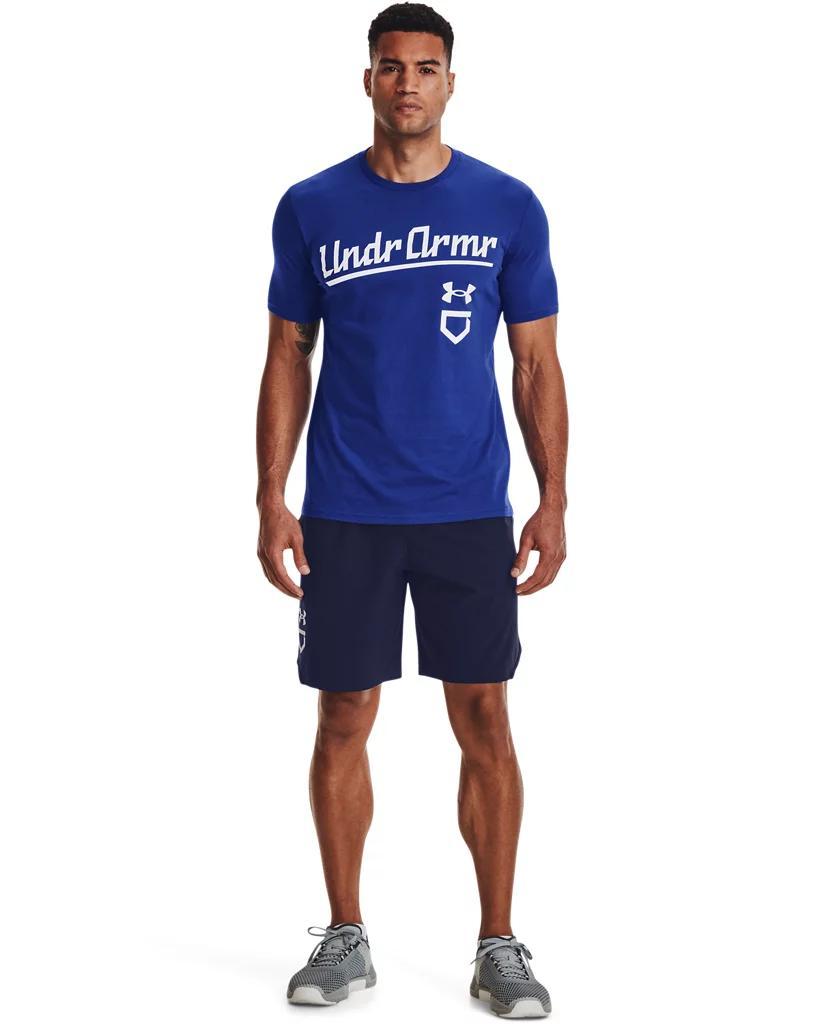Men's UA Baseball Script Short Sleeve Product Image