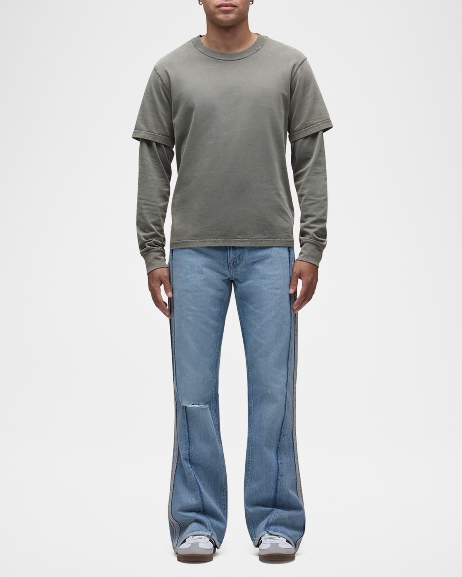 Men's Walker Reconstruction Kick Flare Jeans Product Image